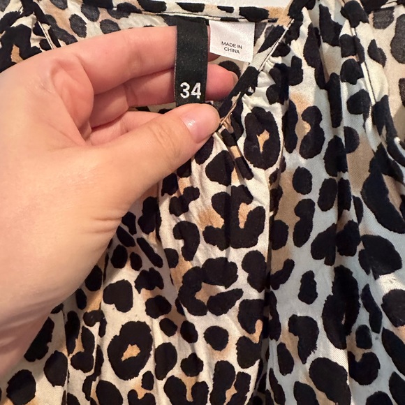H&M animal leopard print romper mini jumpsuit summer blogger favorite fashion - Picture 6 of 9